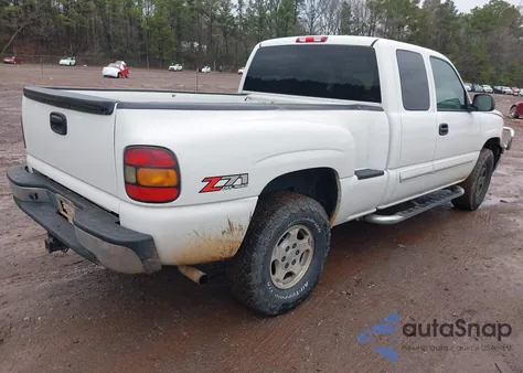 2004 Chevrolet Silverado 1500 Z71 из США, поврежденный, VIN 1GCEK19T94Z127186